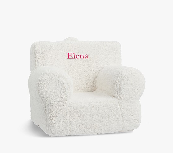 My First Anywhere Chair Cream Cozy Sherpa