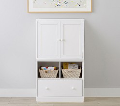 Cameron Cabinet & Cubby Drawer Wall Storage System