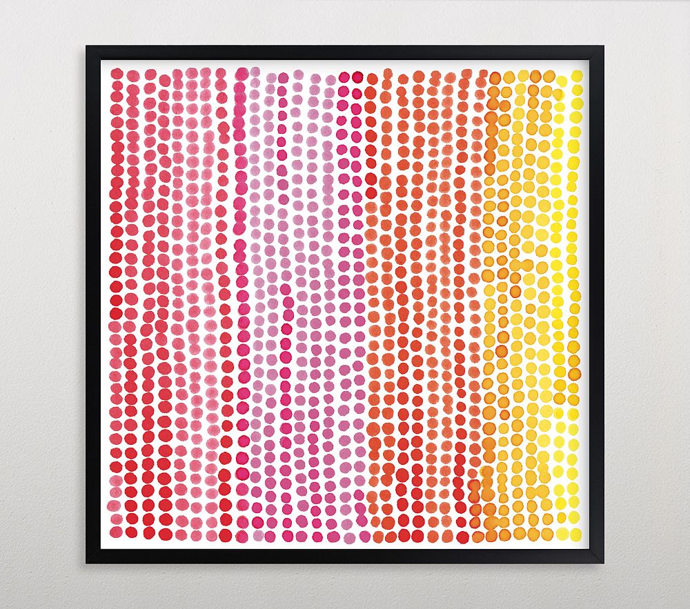 Minted&#174; Rainbow Dots Wall Art by  Kerry Doyle