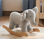 Elephant Critter Plush Nursery Rocker