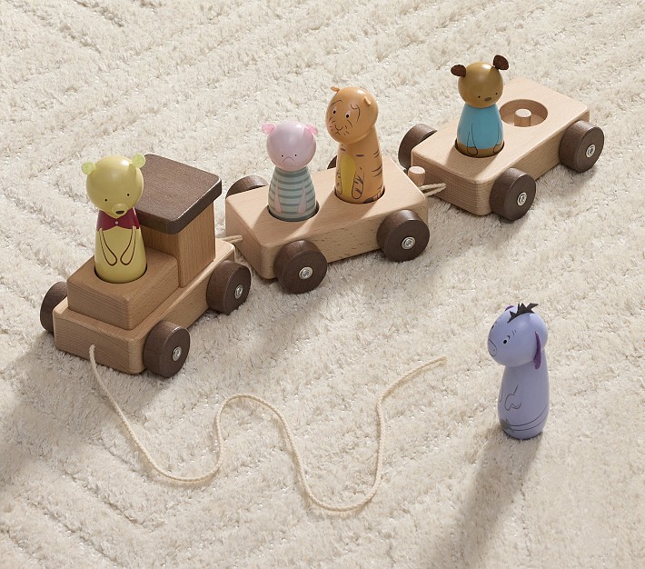 Disney's Winnie the Pooh Wooden Pull Toy