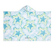 Star Tie-Dye Kid Beach Hooded Towel