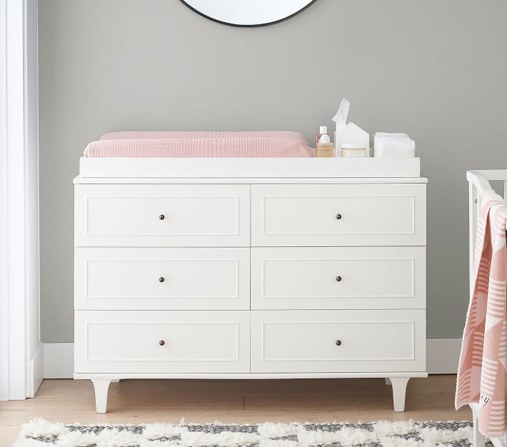 Dawson 6 Drawer Dresser Topper Set 51w x 20d