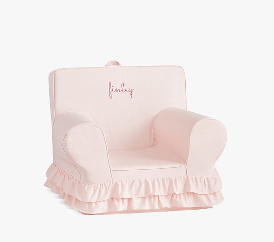 Kids Anywhere Chair®, Blush Buffalo Check | Pottery Barn Kids