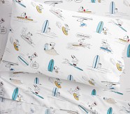 Peanuts® Snoopy® Surf Organic Sheet Set