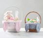 Gingham Bunny Face Easter Basket Liners