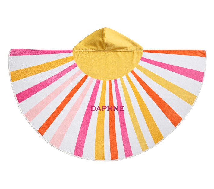 Sunshine Kid Beach Hooded Towel UPF 50+