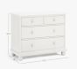 Catalina 4-Drawer Dresser (38w x 18d&quot;)