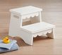 Scallop Double Step Stool