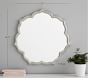 Silver Leaf Petal Mirror (27&quot;)