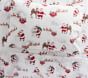 Heritage Black Santa Organic Sheet Set, Double