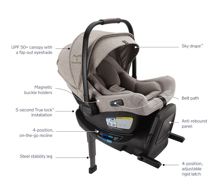 Nuna PIPA™ aire RX Infant Car Seat & Base | Pottery Barn Kids