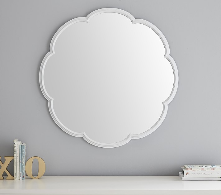Scallop Mirror 30
