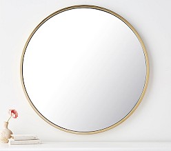 Metal Round Mirror (30")