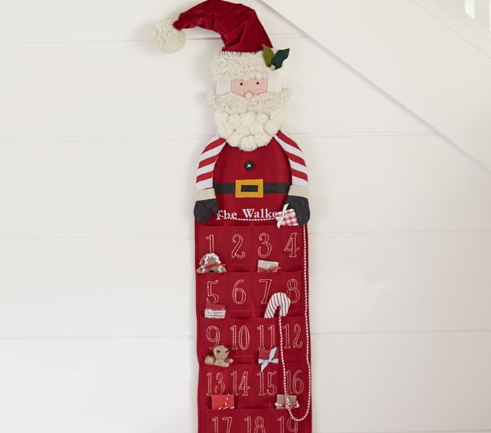 Pottery Barn - pottery barn kids サンタ アドベントカレンダー  新品 未使用 Skinny Santa Kids Advent Calendar | Pottery Barn Kids