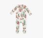Organic Gingerbread Nursery Pajama, 0-3 Months, Multi 