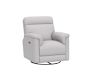 Dream Deluxe Glider Brushed Crossweave Light Grey