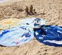 Sharks Round Beach Towel