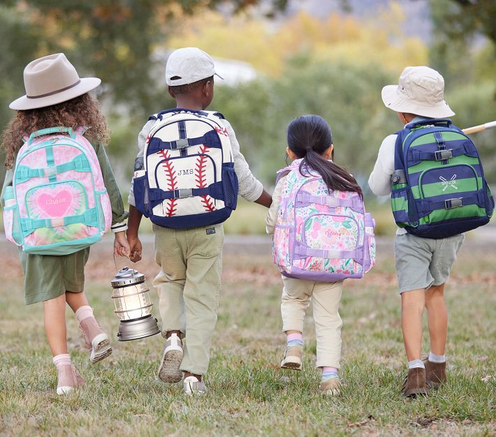 3-Piece Kids Backpack Set - Baseball Print Bookbag, Insulated Lunch Bag, Pencil Case - View #5