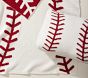 Baseball Fuzzy Throw Blanket &amp; Wedge Pillow Set