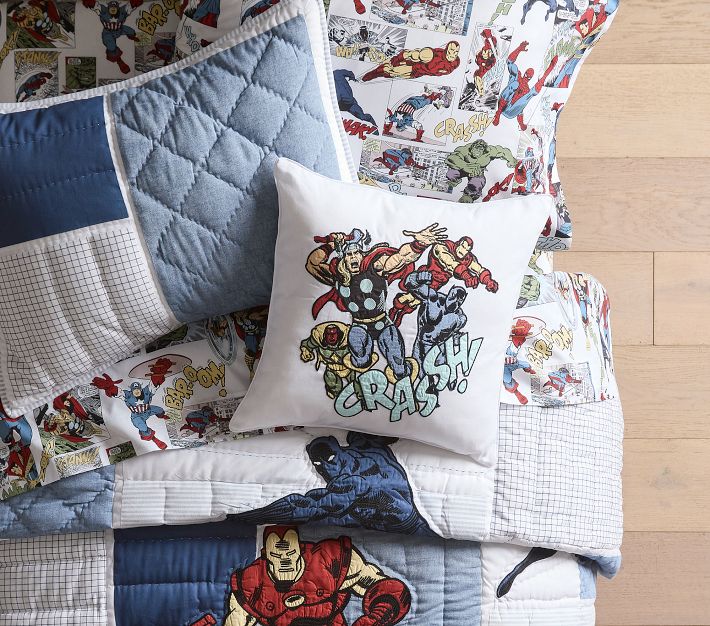 Marvel Glow in the Dark Sheet Set Pottery Barn Kids