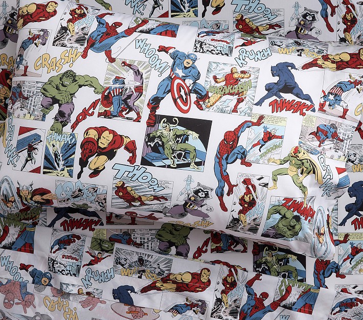 Marvel glow in the dark sheets discount