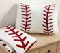 Baseball Fuzzy Throw Blanket &amp; Wedge Pillow Set