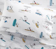 Peanuts® Snoopy® Surf Organic Toddler Bed Sheet Set