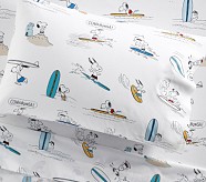 Peanuts® Snoopy® Surf Organic Toddler Bed Sheet Set