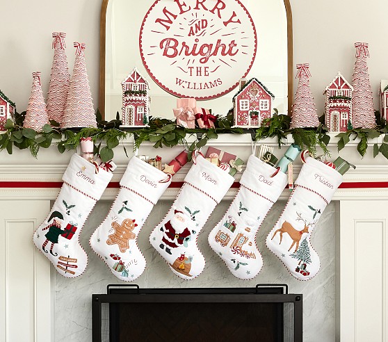 Modern Christmas Stockings | Pottery Barn Kids
