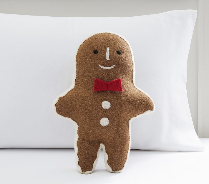 Georgie Gingerbread Pillow