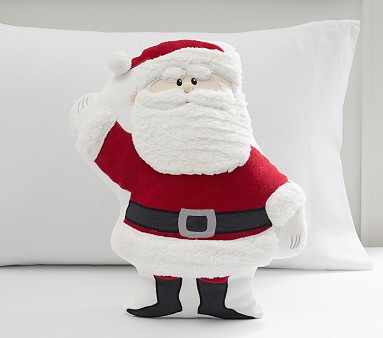 Rudolph&#174; Santa Shaped Pillow