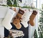 Ivory Sherpa Cozy Christmas Stocking