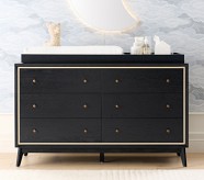 Riley 6-Drawer Dresser & Topper (56w x 20d")