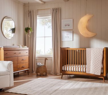 Over the Moon Mid-Century Nursery