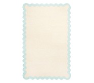 Wave Border Rug