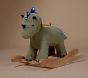 Dino Light-Up Plush Nursery Rocker