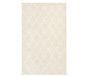 LoveShackFancy Bow Trellis Rug , 8x10 , Ivory