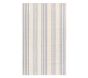 Asher Stripe Rug , 8X10 , Chambray Blue