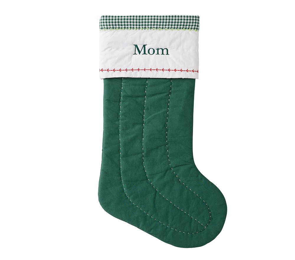 Quilted Christmas Stocking Collection