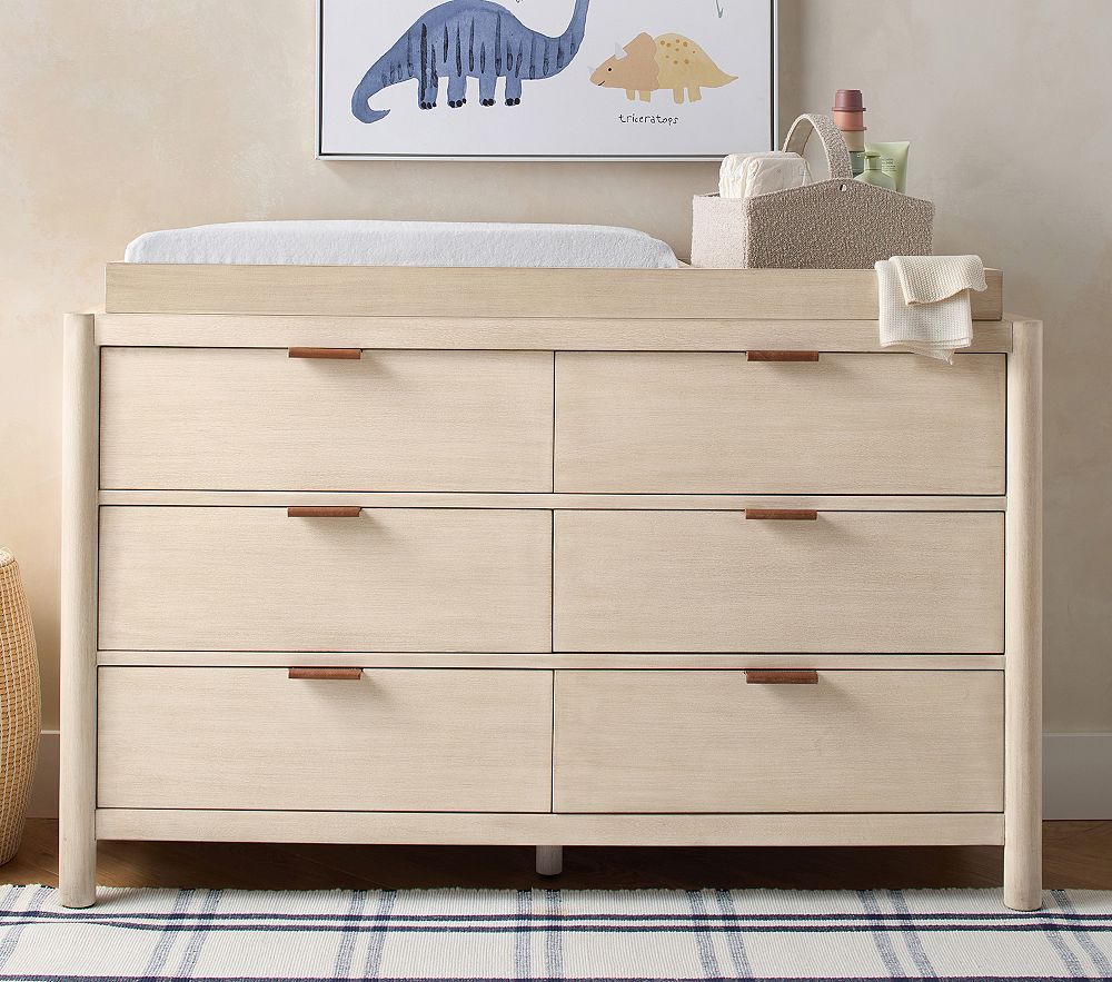 Coronado 6-Drawer Dresser &amp; Topper Set (56w x 19d&quot;)