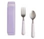 Utensils &#38; Carrying Case Set, Lavender