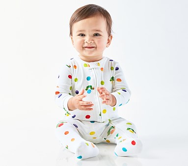 World of Eric Carle™ Very Hungry Caterpillar™ Dot Organic Cotton Nursery Pajama