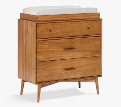 west elm x pbk Mid-Century 3-Drawer Changing Table (36w x 18d")