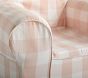 Kids Anywhere Chair&#174;, Blush Buffalo Check Slipcover Only