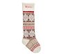 Classic Fair Isle Christmas Stocking Collection