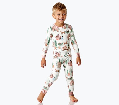 Gingerbread Organic Cotton Pajama Set