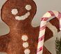 Felted Light-Up Gingerbread Tree Topper