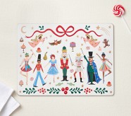Rifle Paper Co. Christmas Nutcracker Cork Placemat