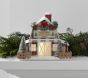 Classic Light-Up Mantel Village, Plaid Tree Farm